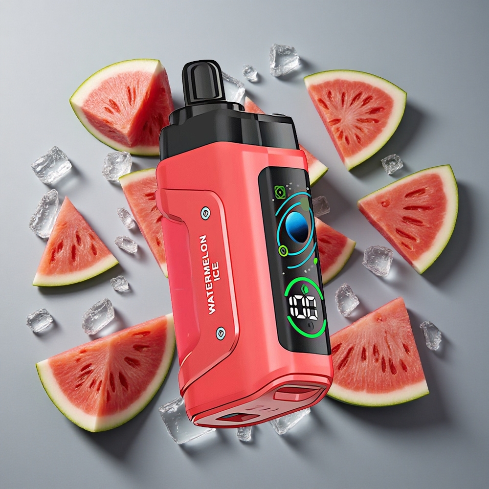 Vattenmelon Is Razz Bar 45000 Puffs vape wholesale Sweden Justerbar Luftflöde Type-C Laddbar