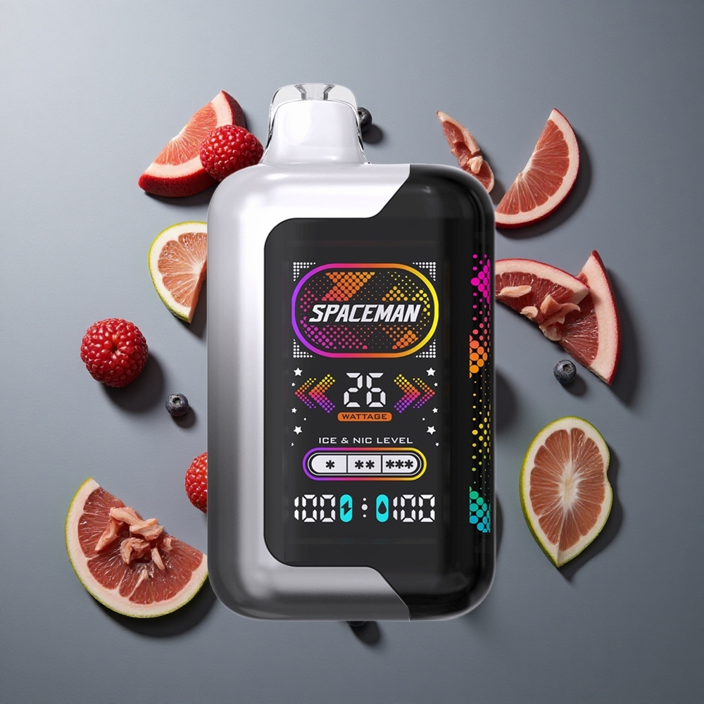 Björnbär Hallon SMOK SPACEMAN SP40000 Engångsvape 40000 Puffs vape wholesale Sverige Typ-C