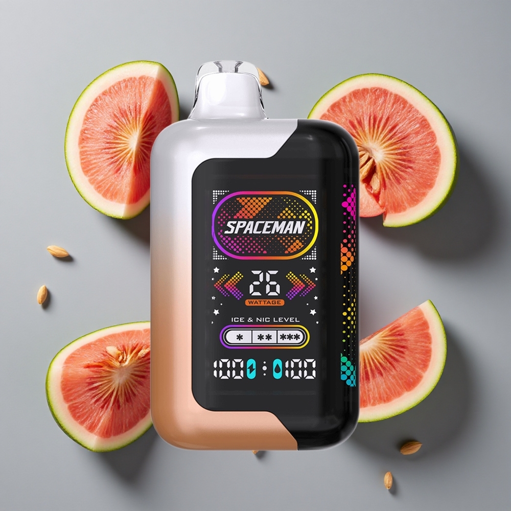 Saftig Persika Vattenmelon SMOK SPACEMAN SP40000 40000 Puffs vape wholesale Sverige Ultra-Large LED